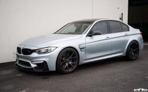 BMW M3 Sedan by EAS on Vorsteiner Wheels (V-FF 103) 2016 года
